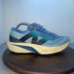 New Balance Men's Blue Teal Black Running Sneakers